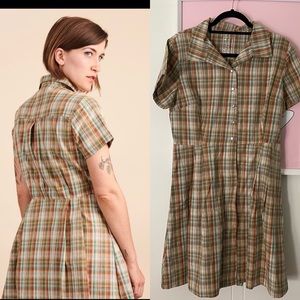 Tuesday of California Diner Dress Mallard medium